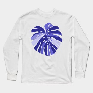 Striped monstera Long Sleeve T-Shirt